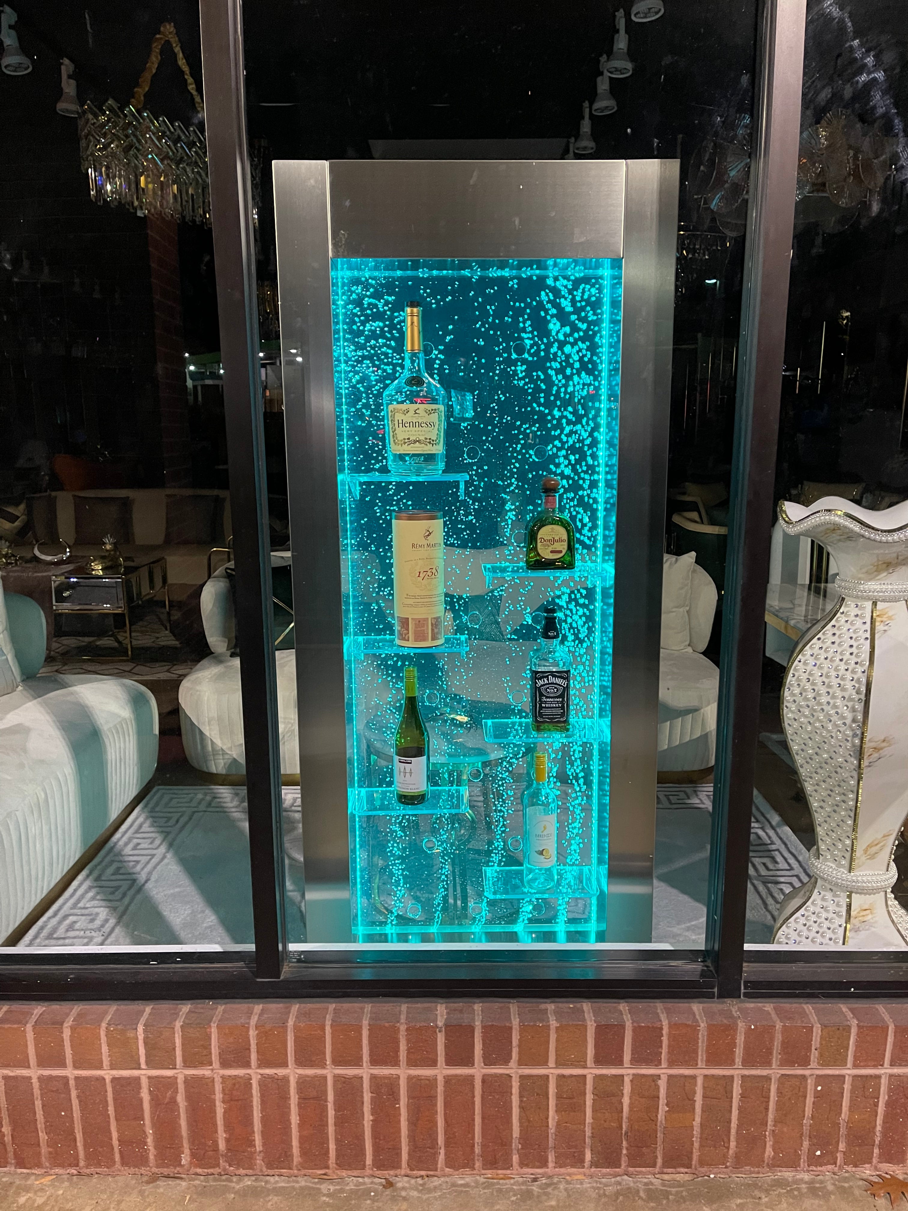 CHROME METAL BUBBLE BAR - Image 4