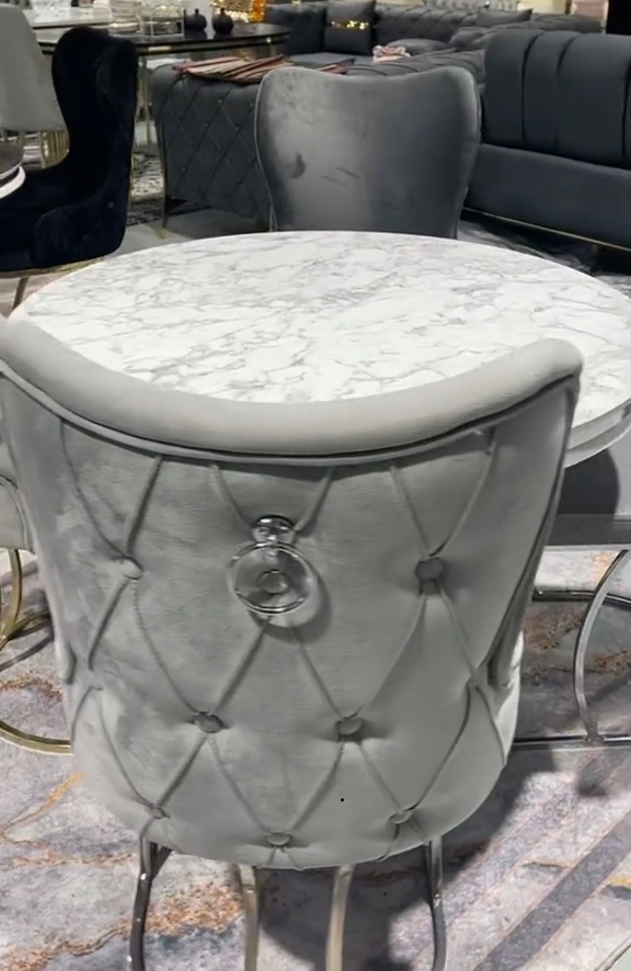 G-ES061 Gray Dinning Room Set