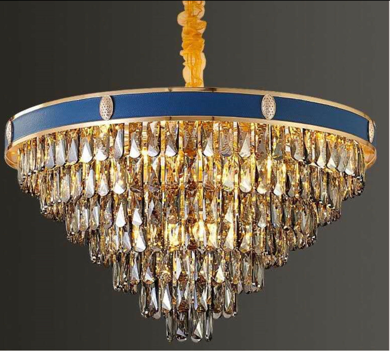 G-43104 Big Crystal Stones Chandelier