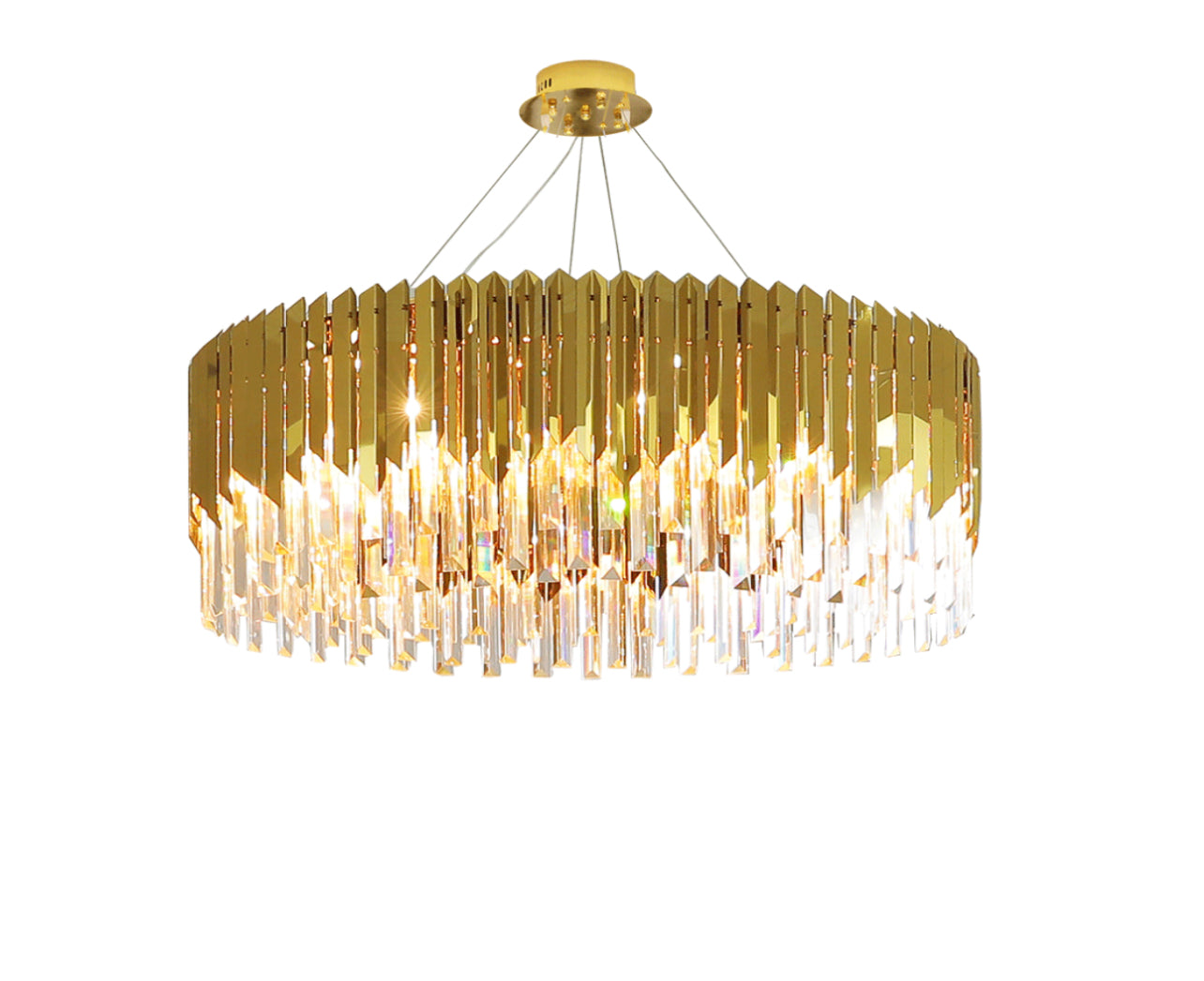 G-8020 GOLDEN DROP CHANDELIER