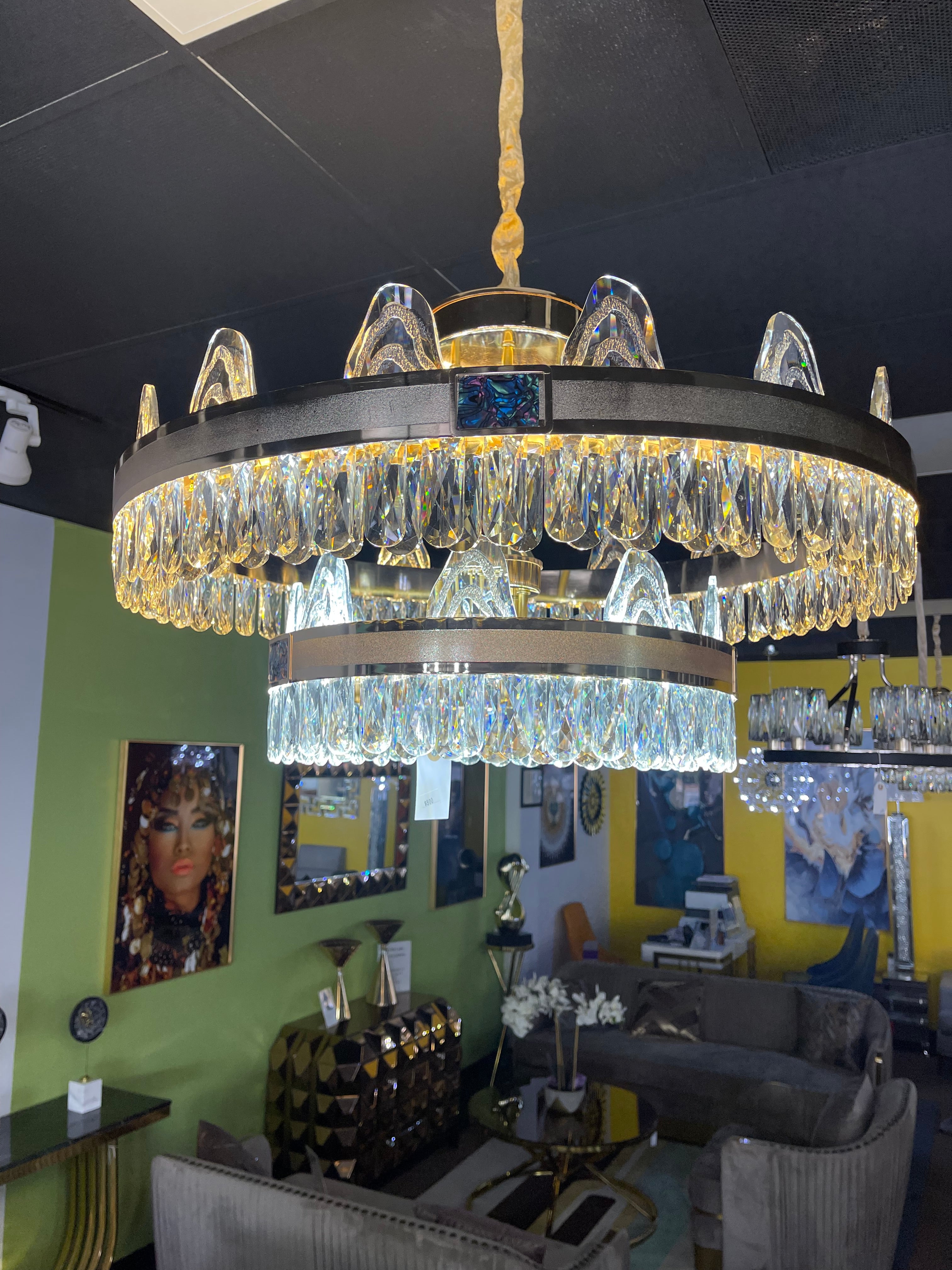 G-2 Layer Glitz Chandelier