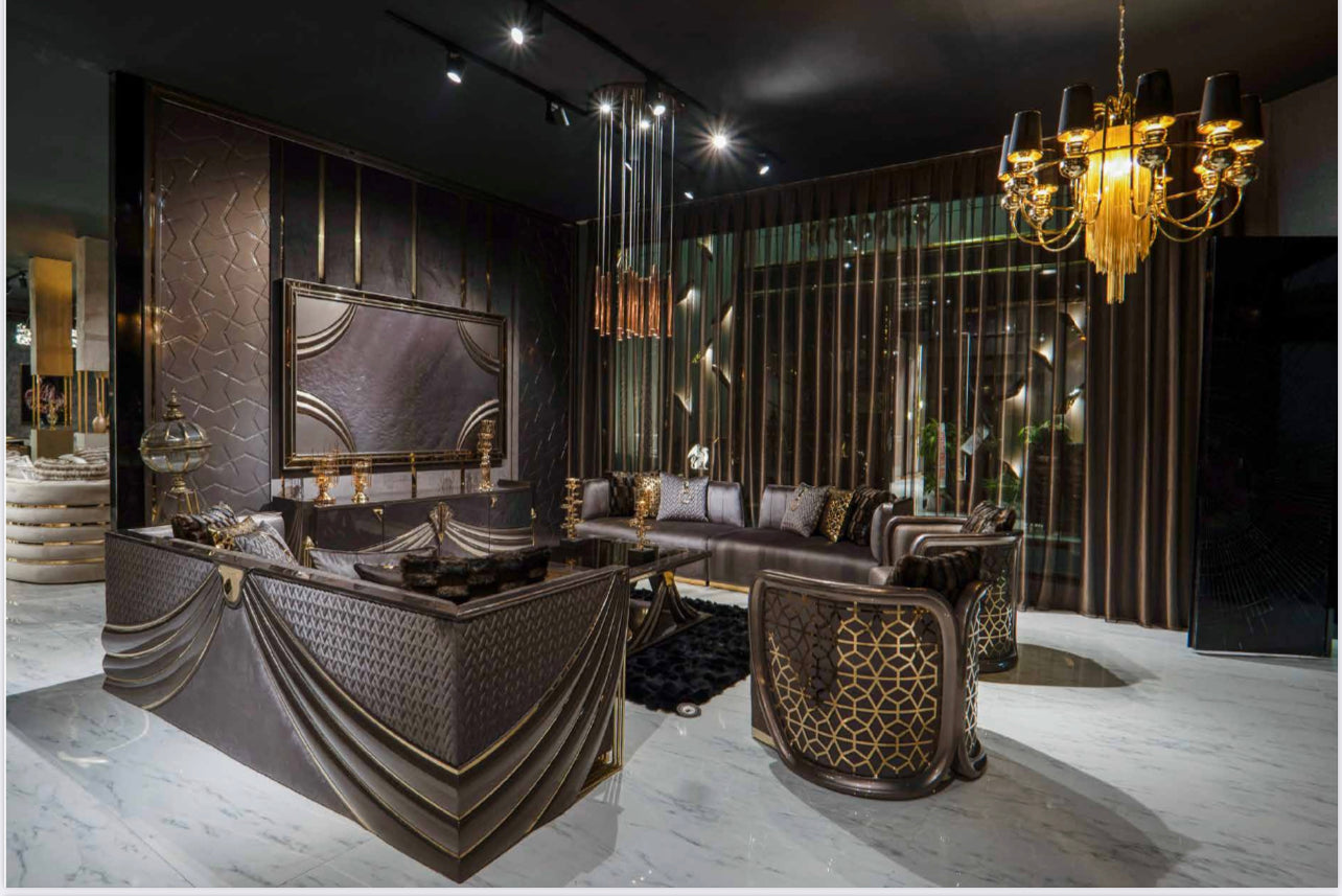 G-LR Shawl Living Room Settee