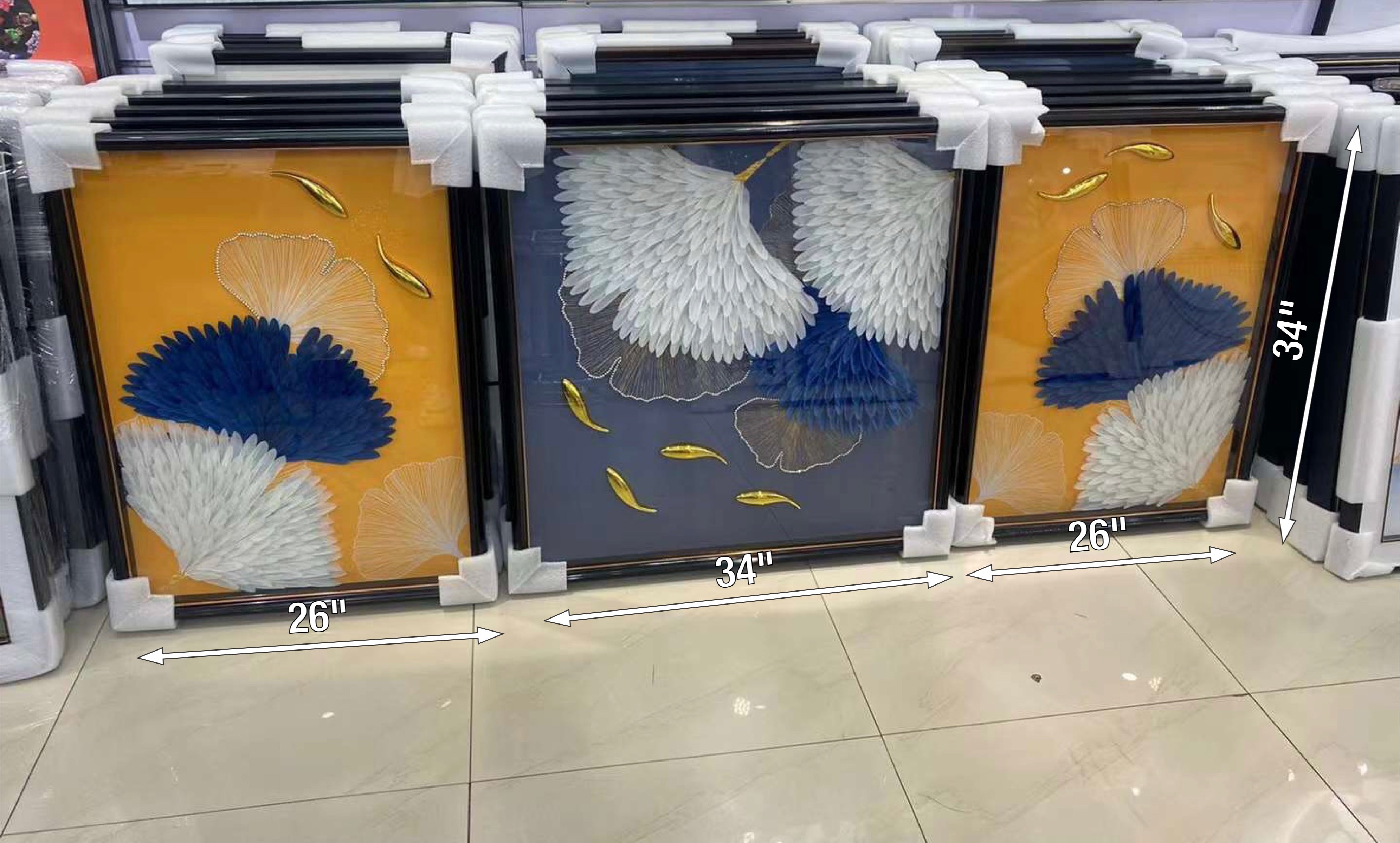 Fish and Feather Painting Set - Image 2