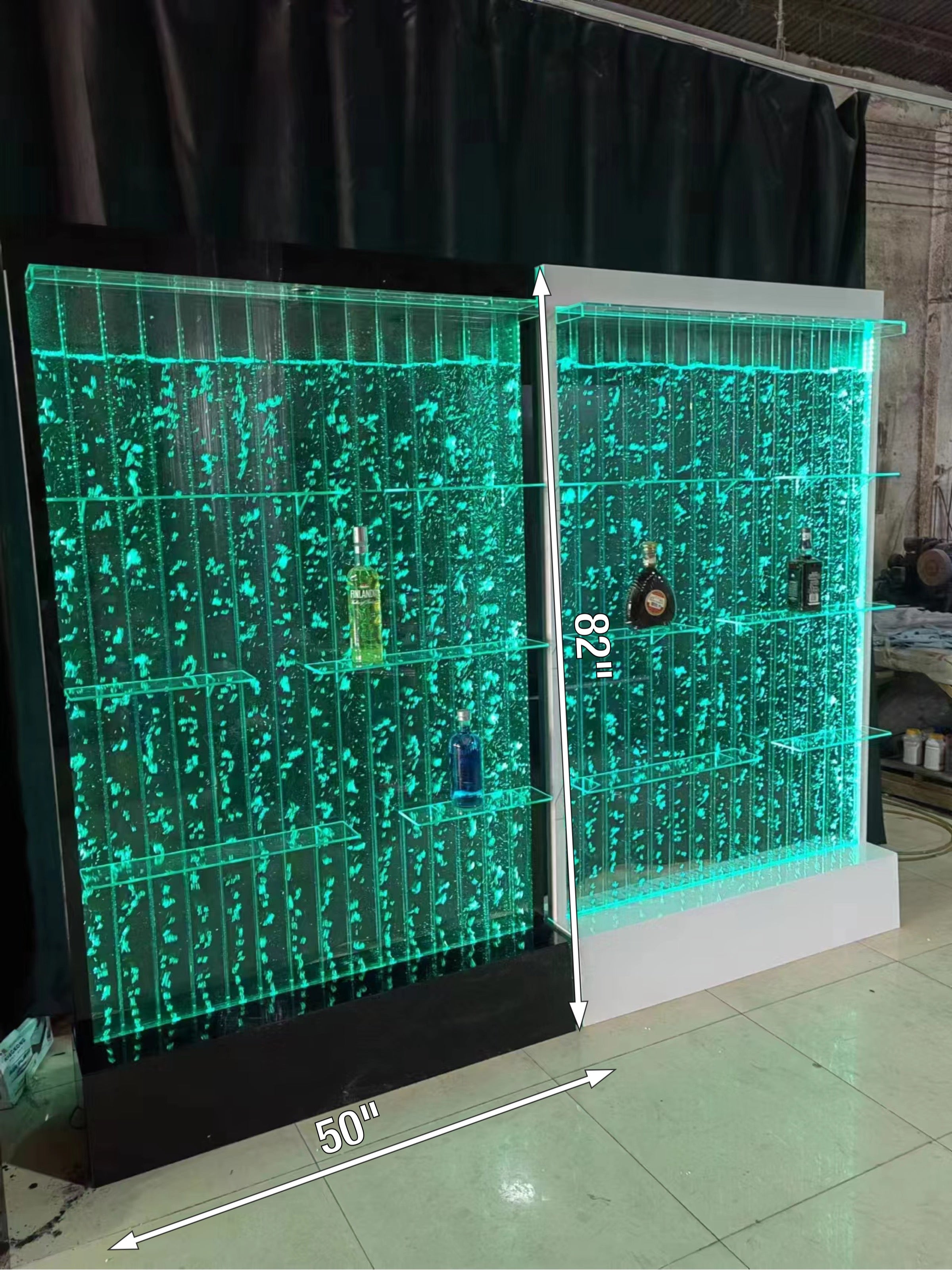 Black Trim Bubble Bar - Image 3