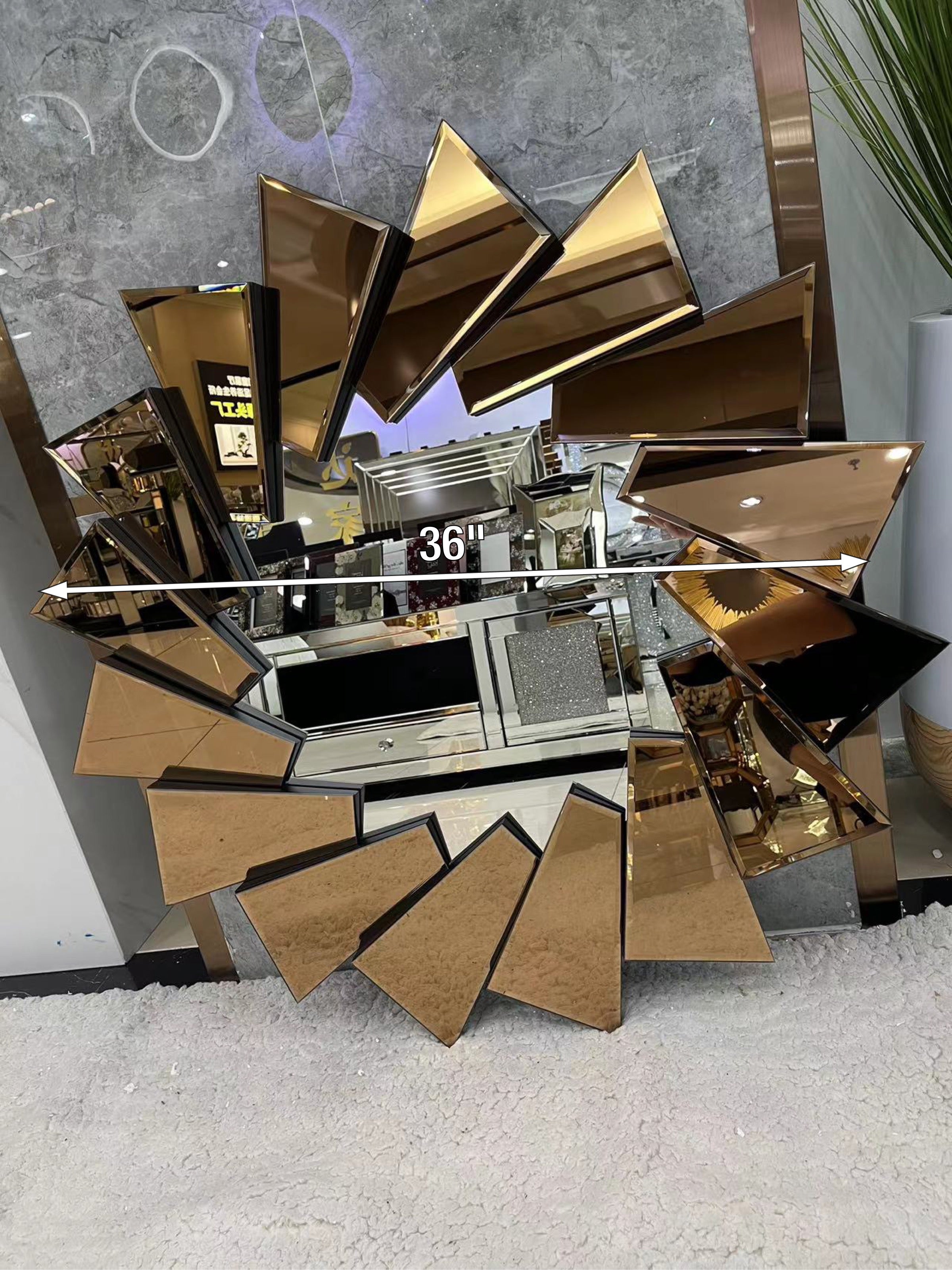 Brimstone Wall Mirror - Image 2