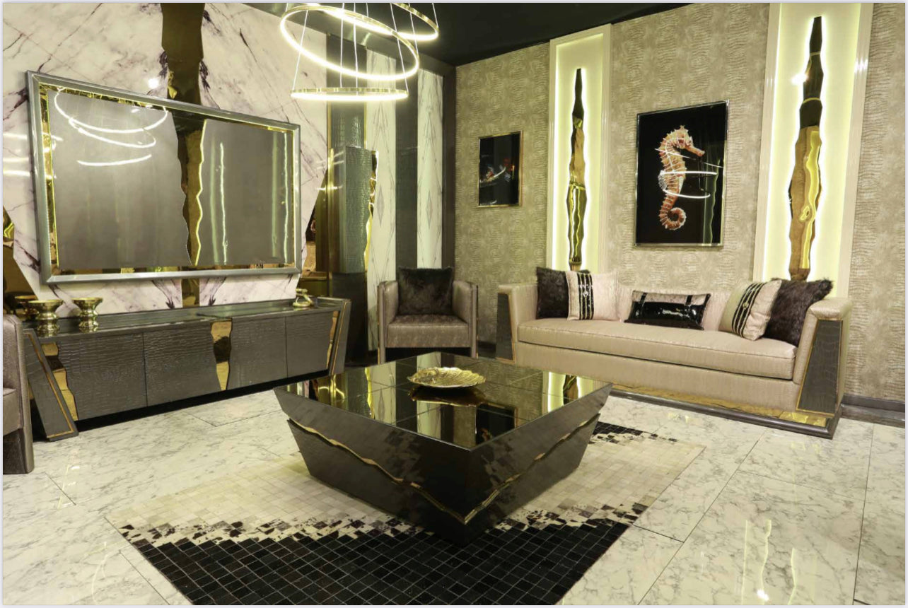 Crocodile Living Room Settee - Image 3