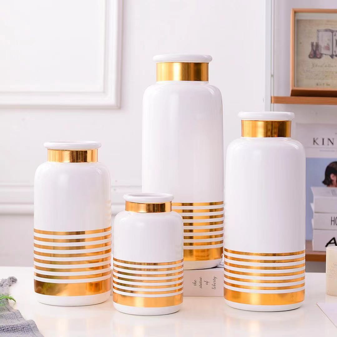 White and Black Decorative Jar Set - Image 5