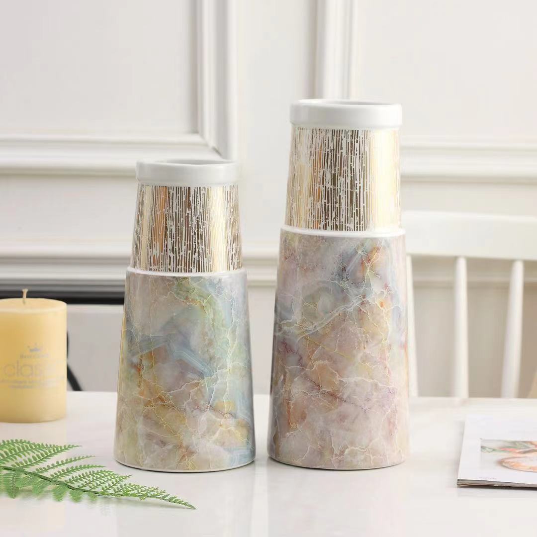 4Pieces Blue/Green/Black Decorative Jar Set - Image 4