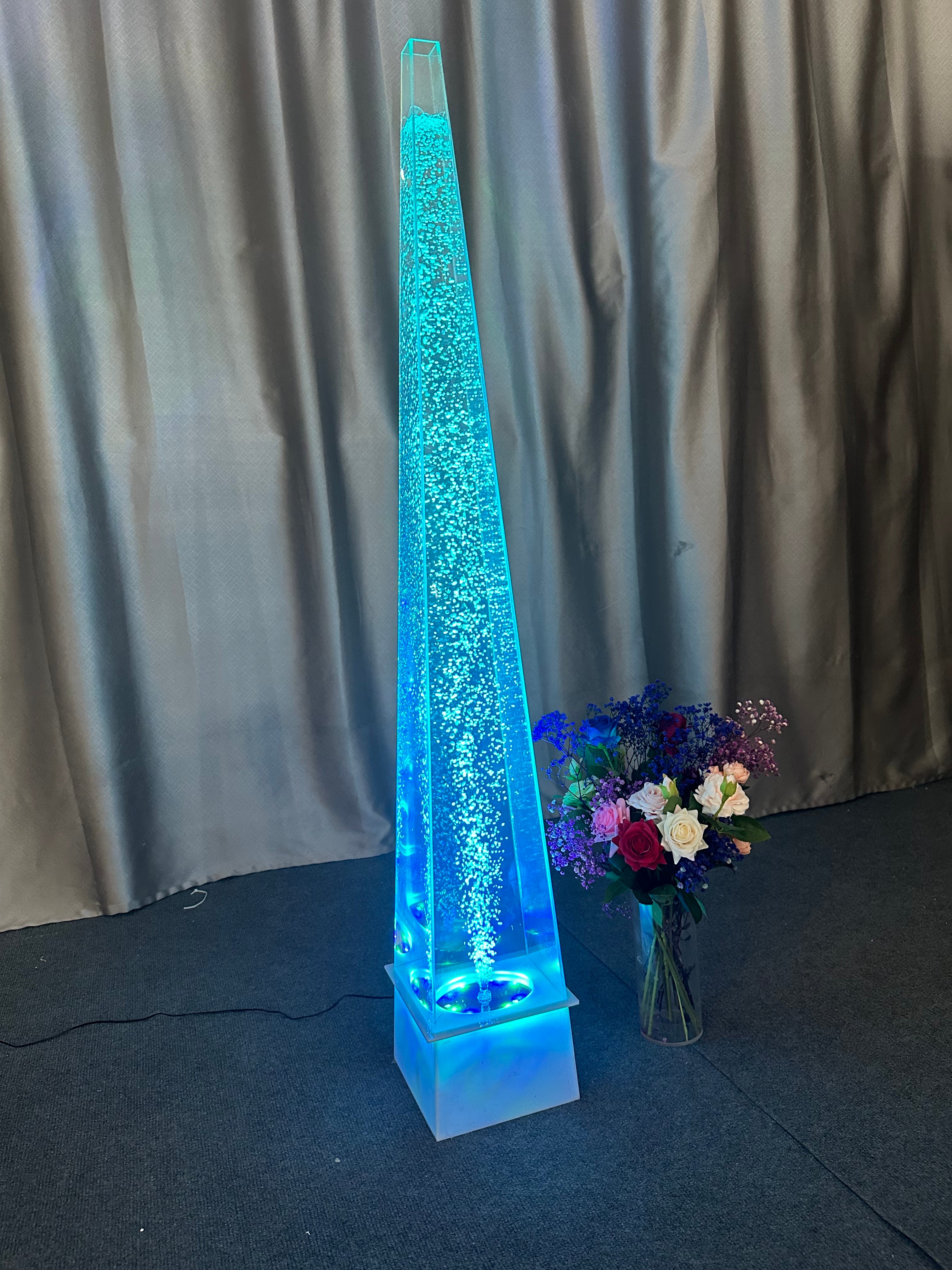 White Cone Bubble Entertainment Decor