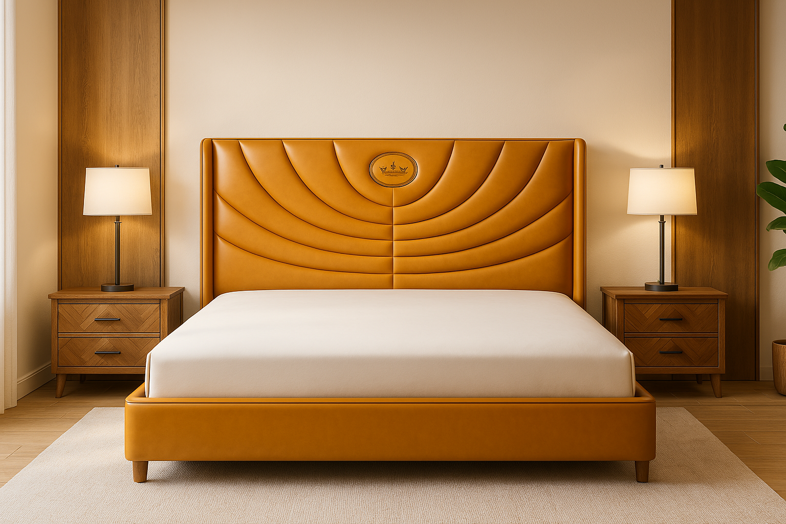 ORANGE BED FRAME