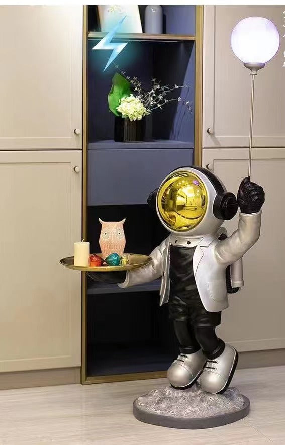 Silver & Black Astronaut man - Image 3