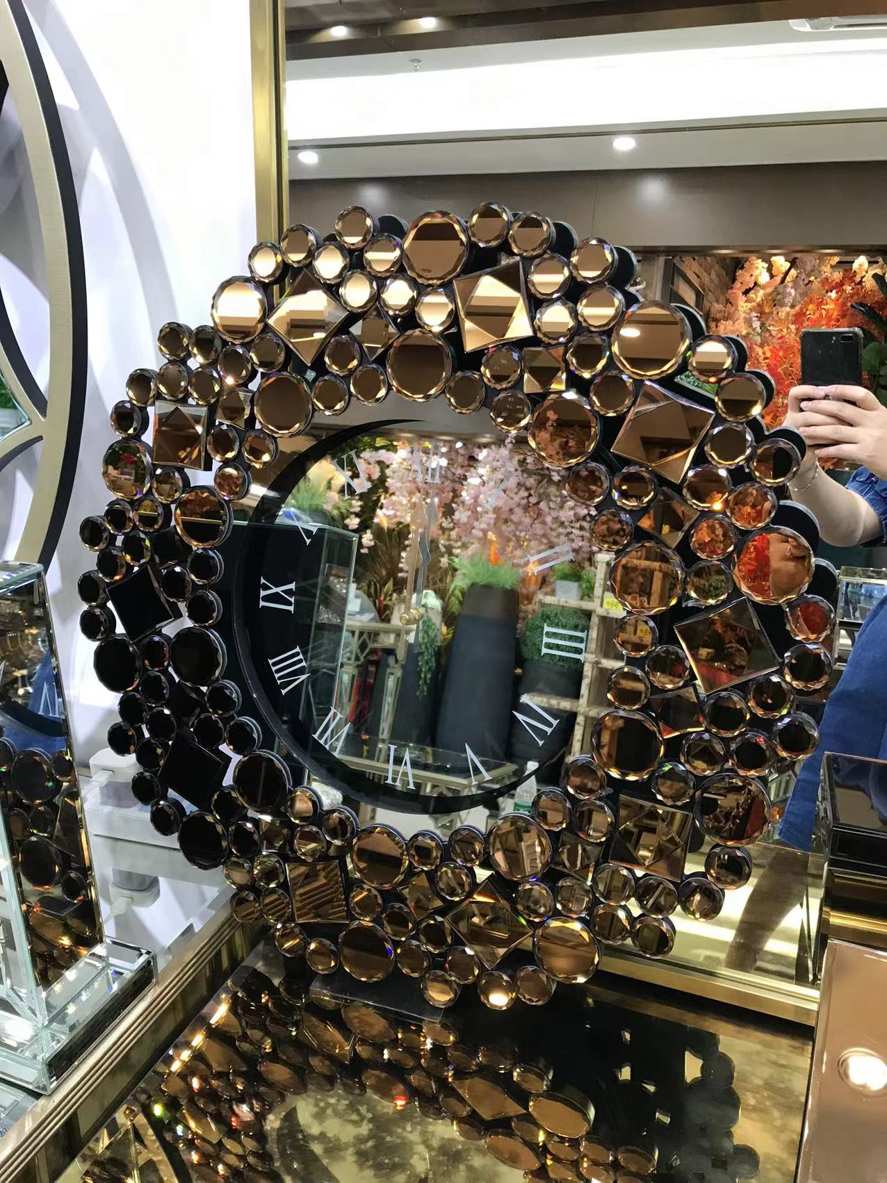 Million Stones Wall Clock Decor