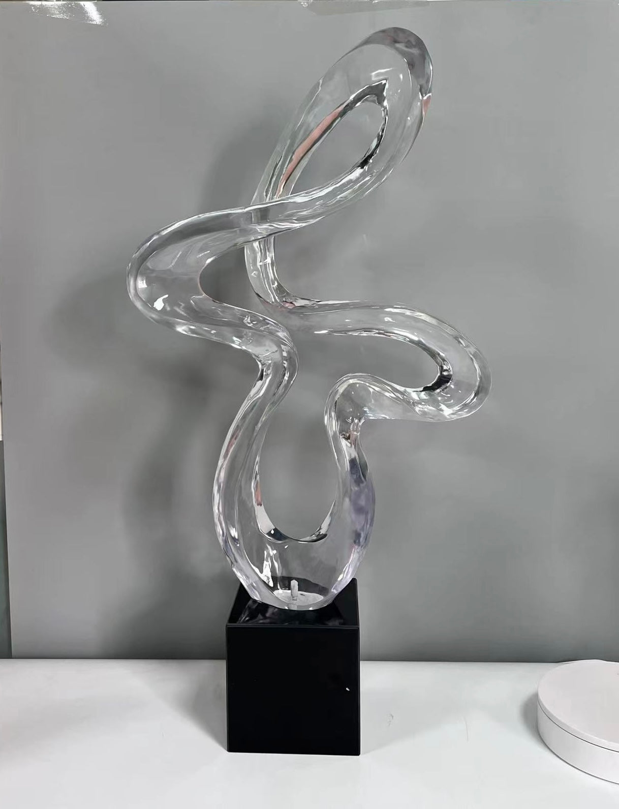 Crystal Resin Sculpture Decor
