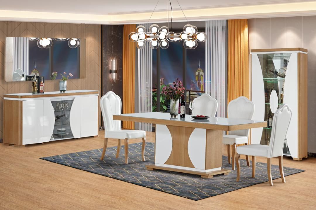 Cream & White Dining set