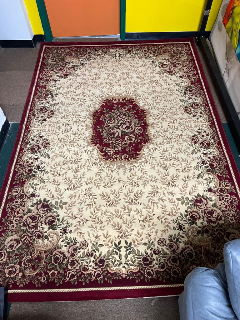 Cherry Red Turkish Rug