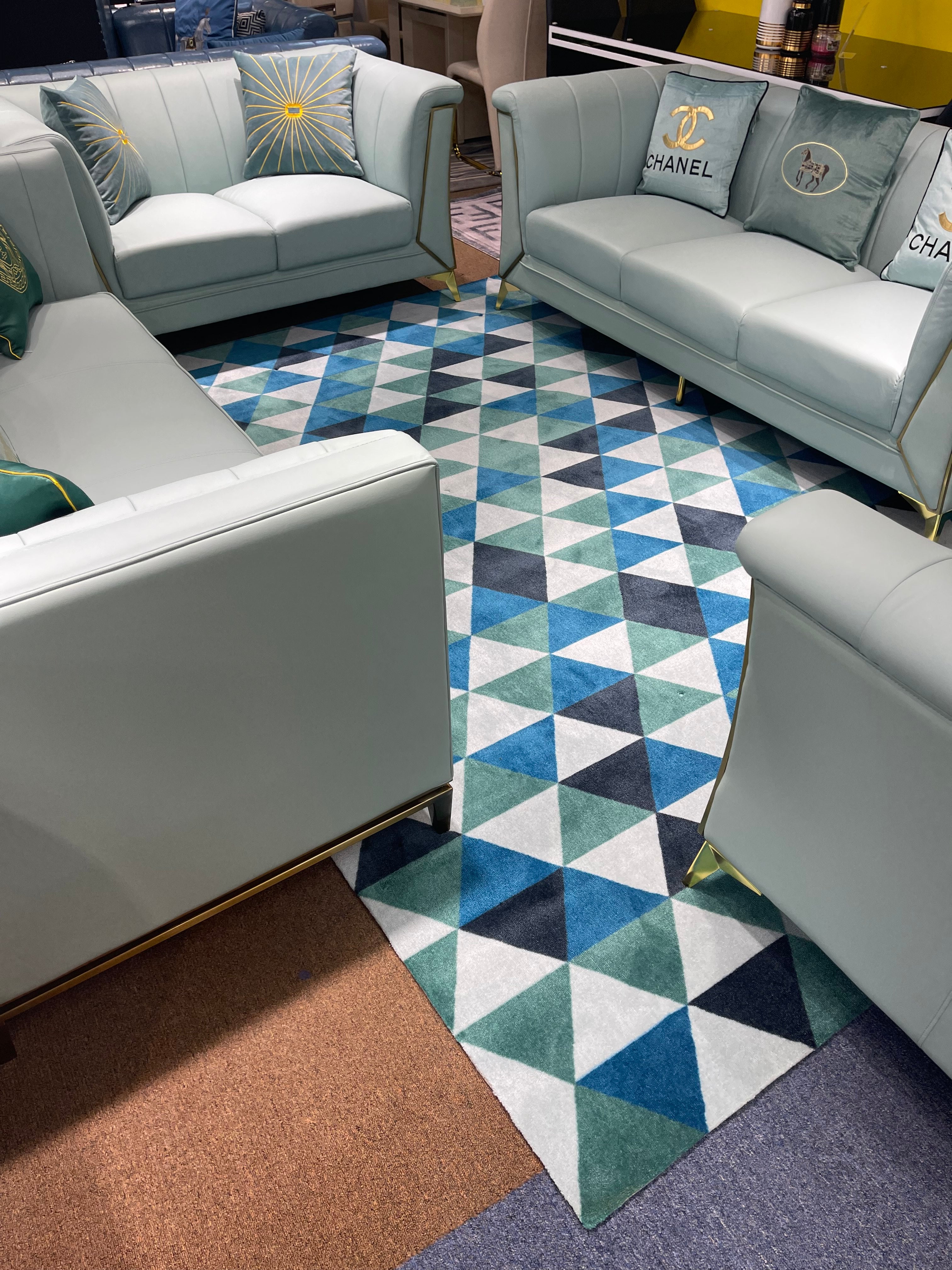 Light Green Living Room Set - Image 4