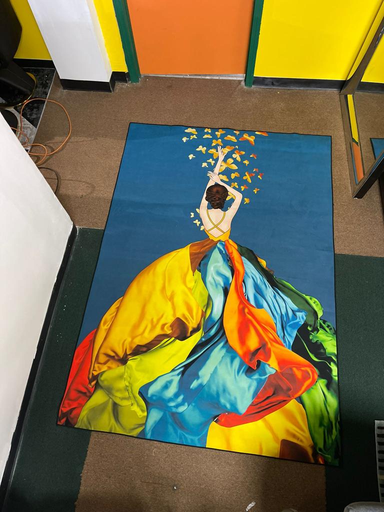 Royal Multicolor Turkish Rug - Image 3