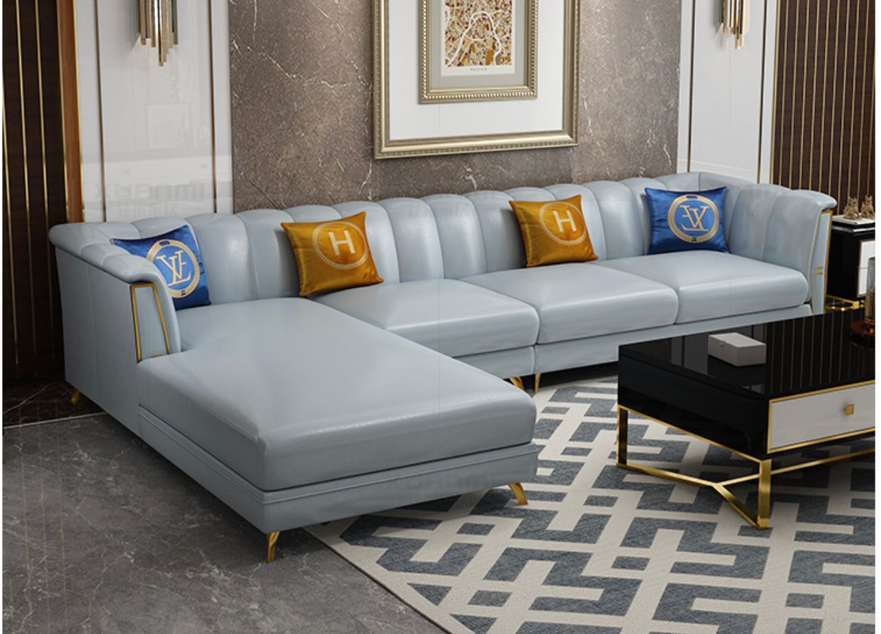 Blue Cobalt Sectional sofa - Image 8