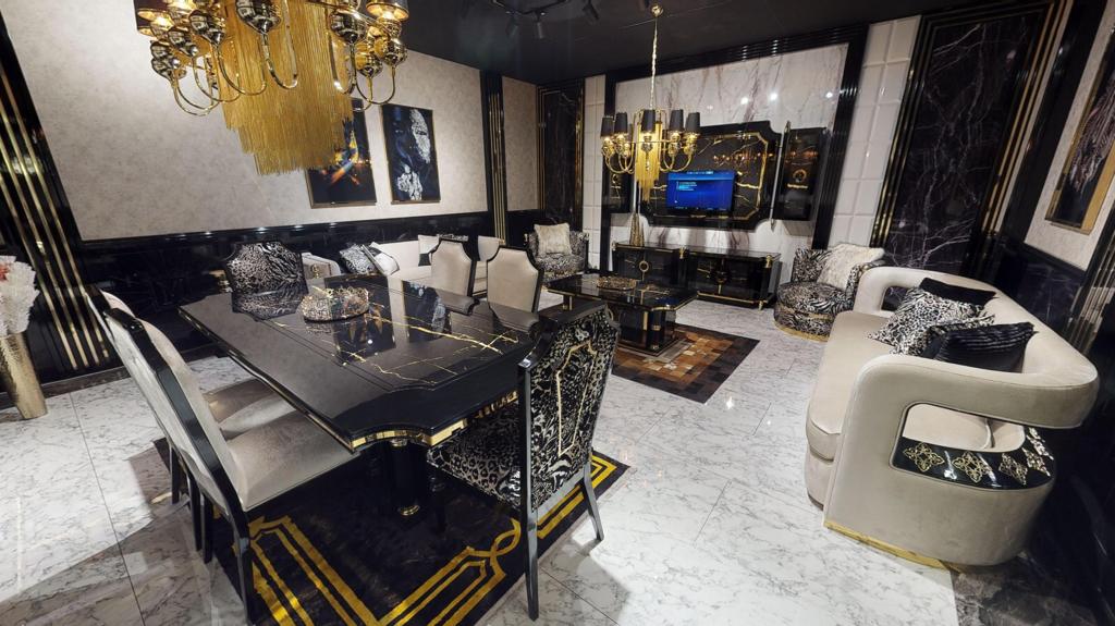 Cavalli Living Room Settee - Image 4