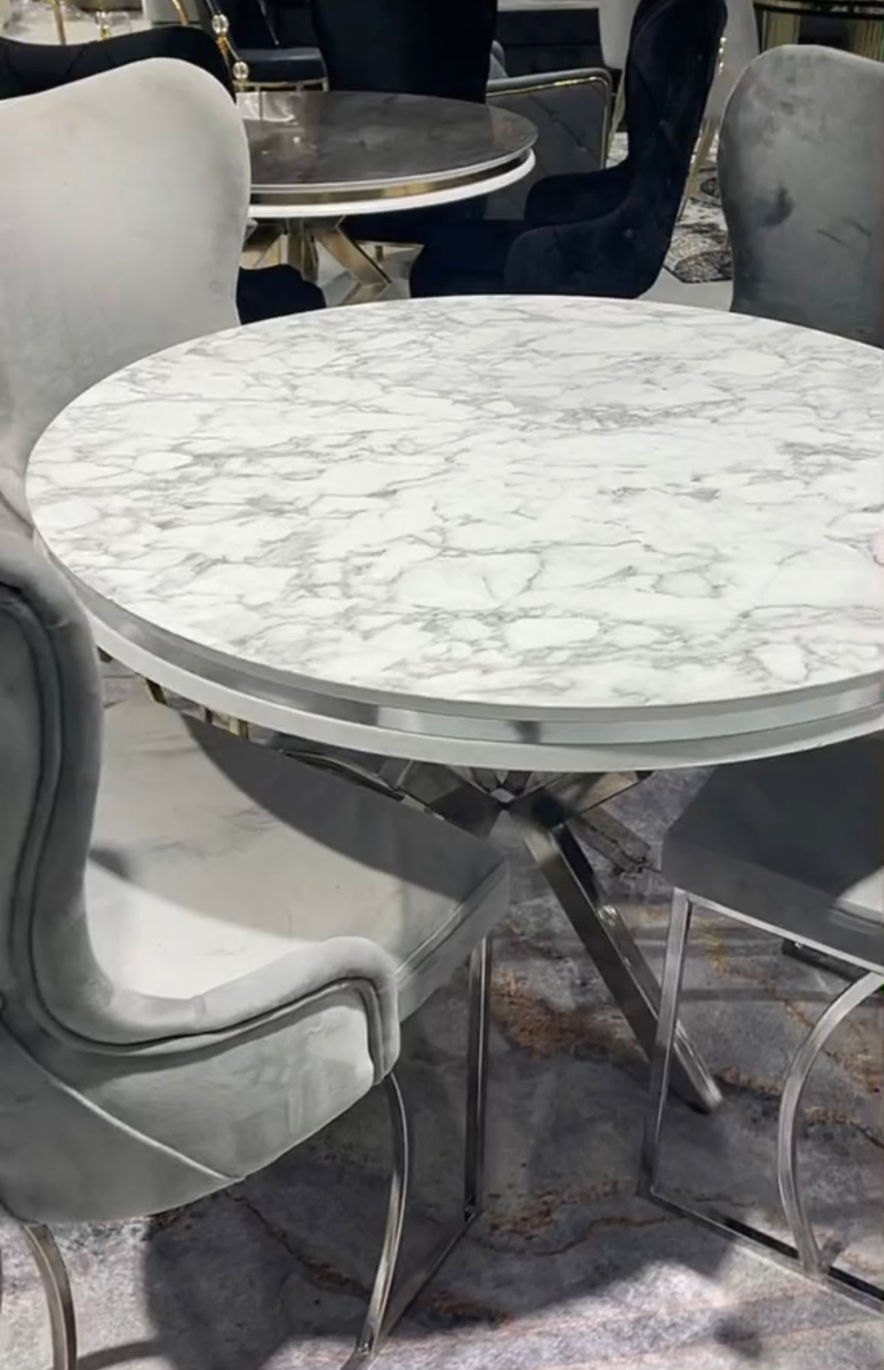 G-ES061 Gray Dinning Room Set - Image 3