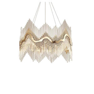 G-7013 CRYSTAL CROWN CHANDELIER