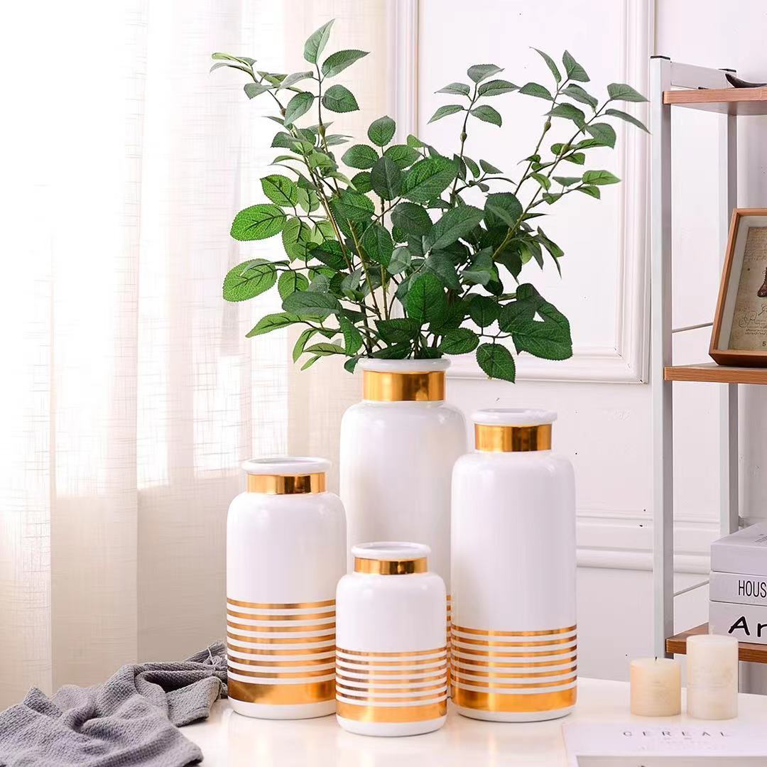 White and Black Decorative Jar Set - Image 2