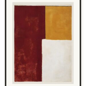 Oxblood Saffron Block