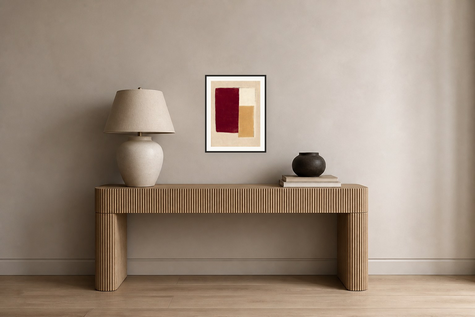 Crimson Ochre Collage - Image 2