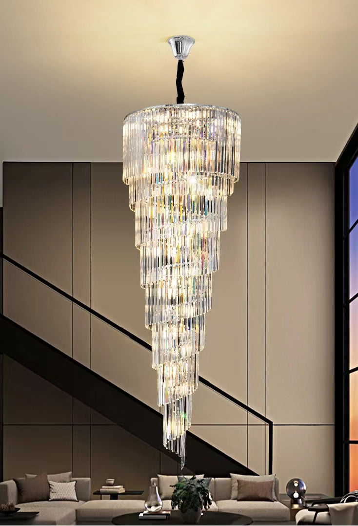 G-AG2303 Large Cone Geometric Shape Chandelier - Image 4