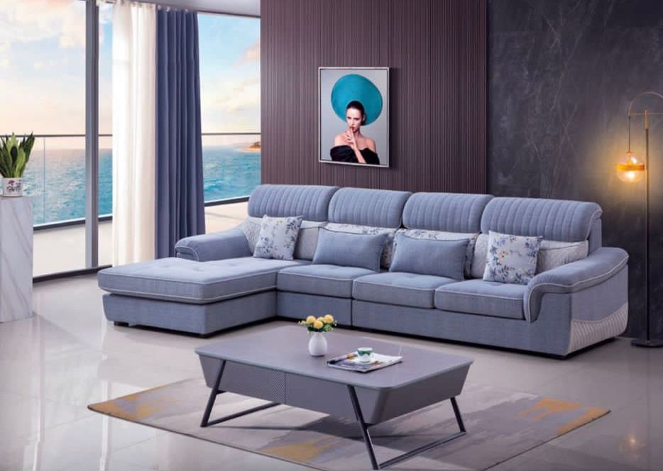 Blue Sectional
