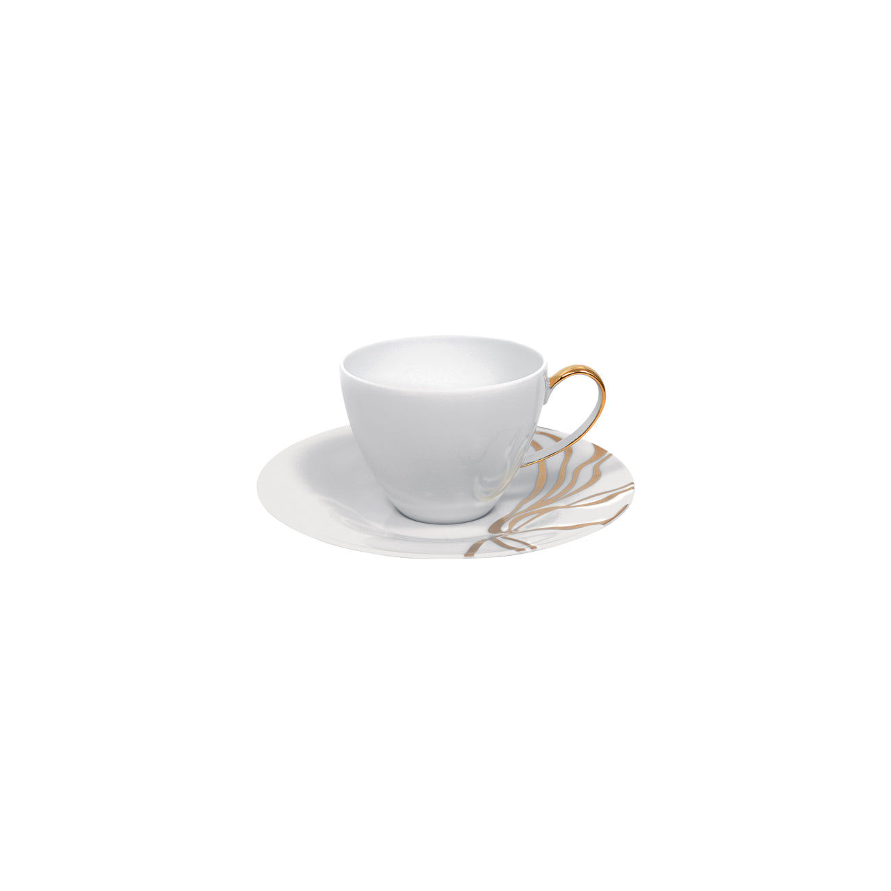 Casanoi Fiume D'Oro Espresso Cup & Saucer