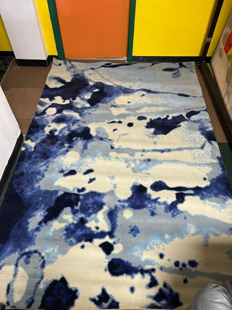 Blue Spotted Persian Rug - Image 2