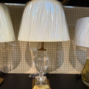 Clear Urn Table Lamp, showroom photo for LAMP-03
